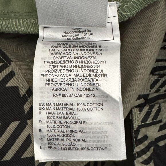 Adidas RYV Cargo Pants Womens Size Small Houndstooth Gorpcore Streetwear Utility - Picture 5 of 16